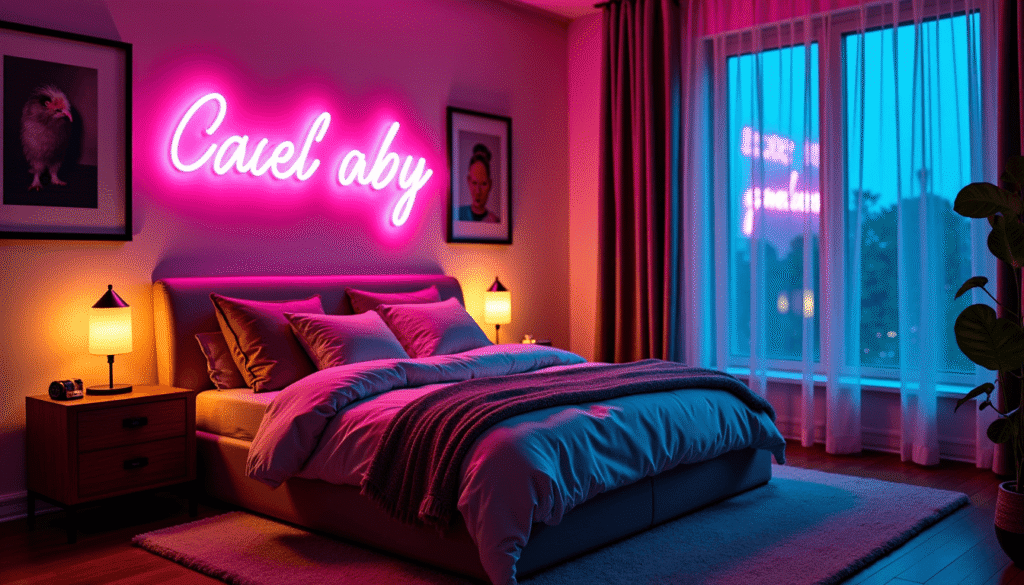 Comment décorer sa chambre avec un néon LED personnalisé ? 2