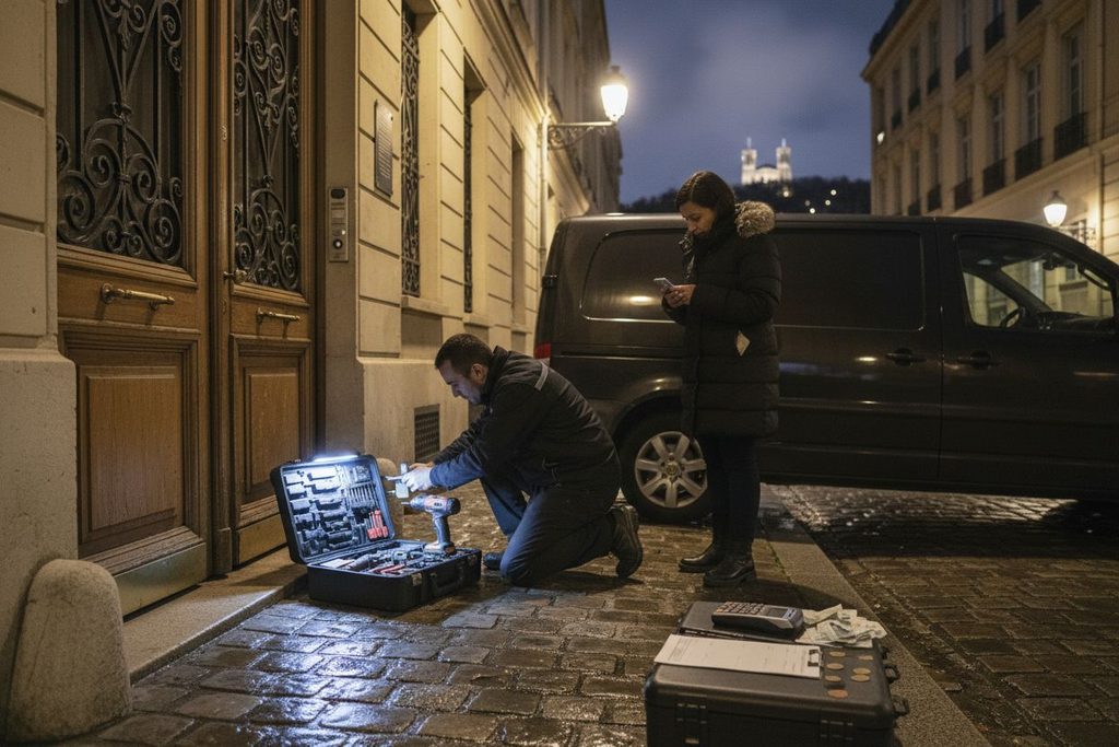 Combien coûte un dépannage d'urgence par un serrurier à Lyon ? 3